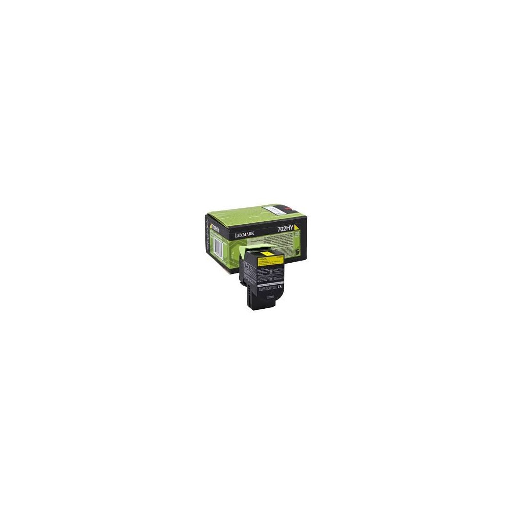 Lexmark Toner 702HYO Yellow 70C2HY0