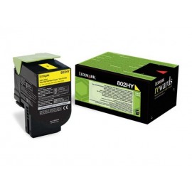 Toner Lexmark 802HM YELLOE 3000Pgs (80C2HY0)