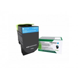 Toner Lexmark 71B2HC0 Cyan 3500Pgs (71B2HC0)