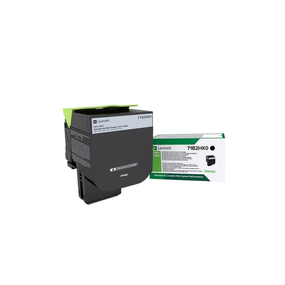 Toner Lexmark 71B2HK0 Black 6000Pgs (71B2HK0)
