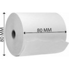 Θερμική Χαρτοταινία Ταμειακής BPA free Π80xΔ80mm με Μήκος 65m 48gr/m² 50τμχ